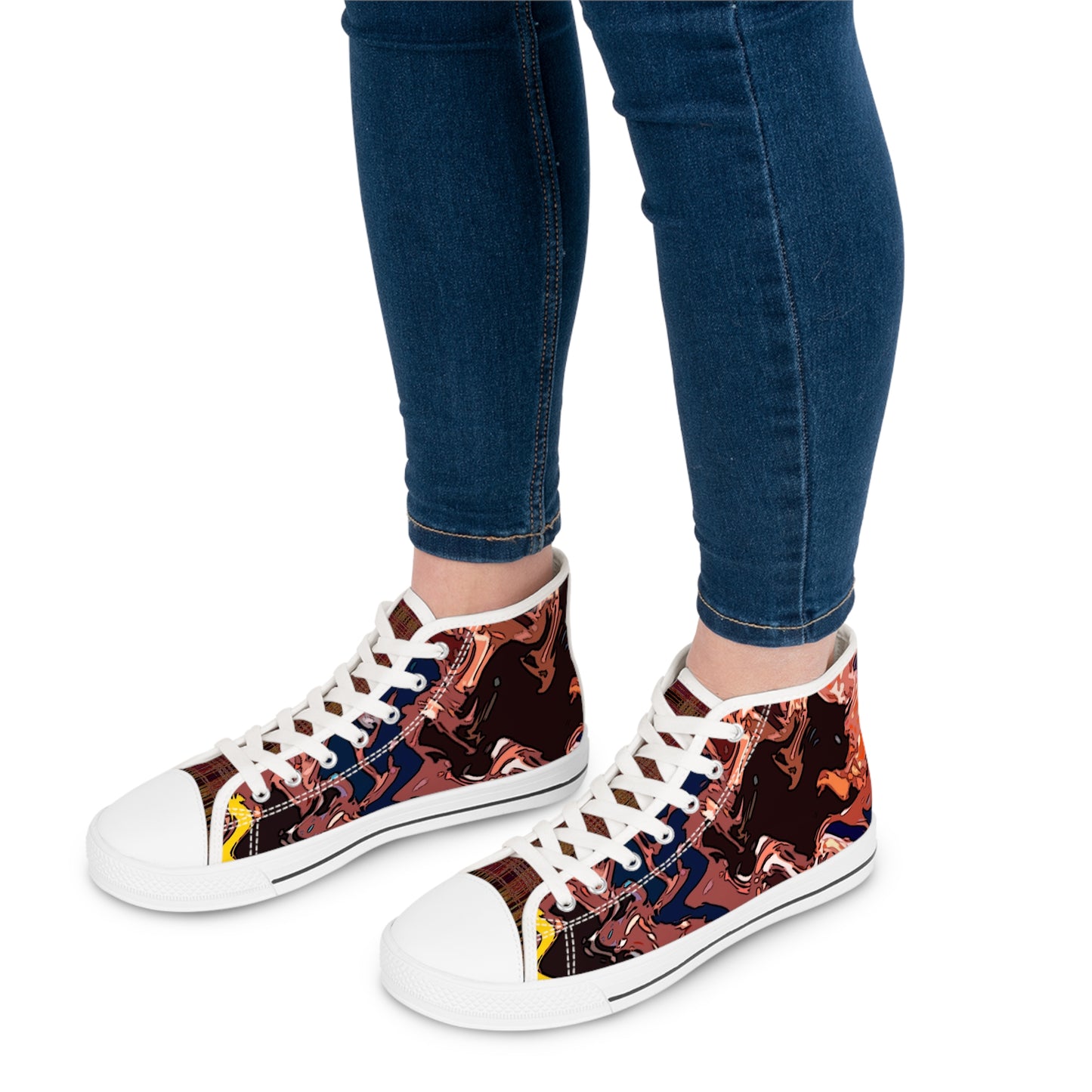 Here You Come Again Women's High Top Sneakers