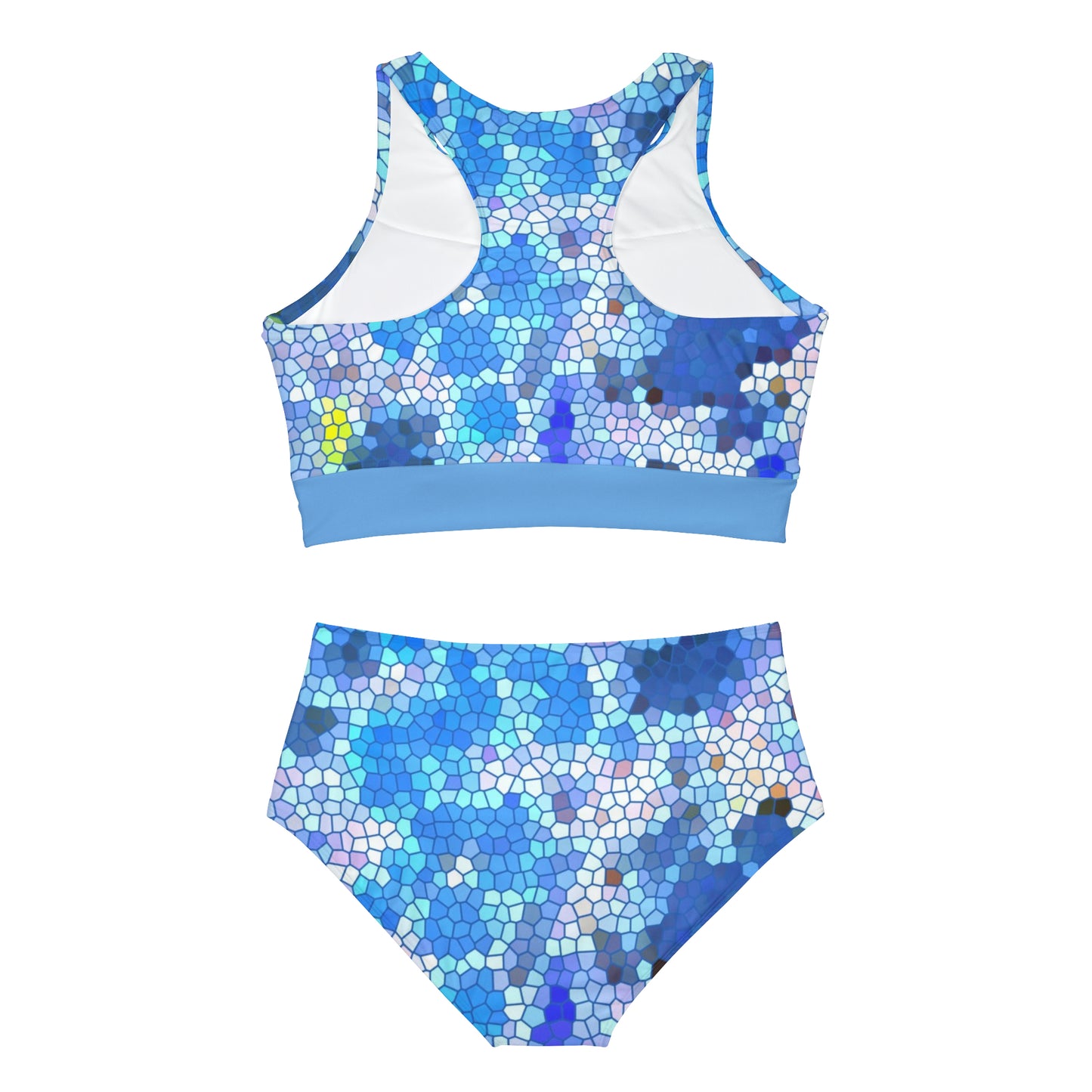 Rain Sporty High Waisted Women's Bikini Set