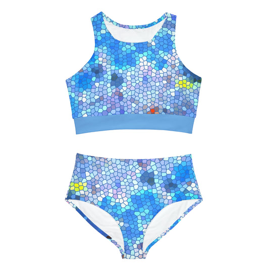 Rain Sporty High Waisted Women's Bikini Set