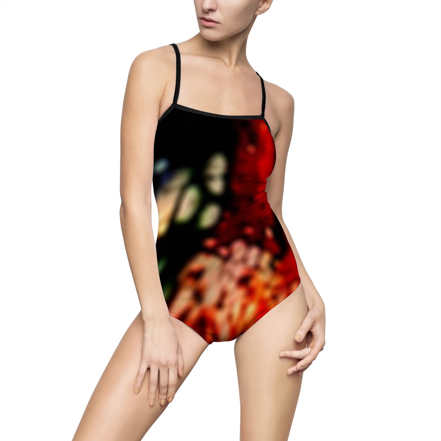 Umbrella One-piece Womens Swimsuit