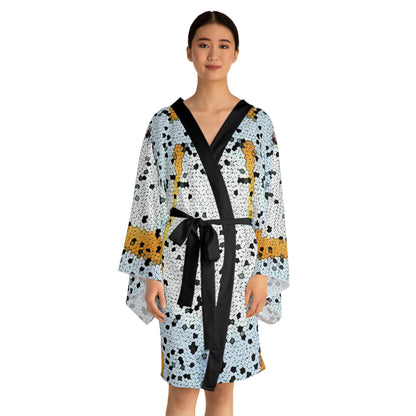 ms miller Long Sleeve Kimono Robe