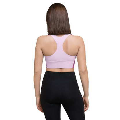 Scarlet Longline sports bra