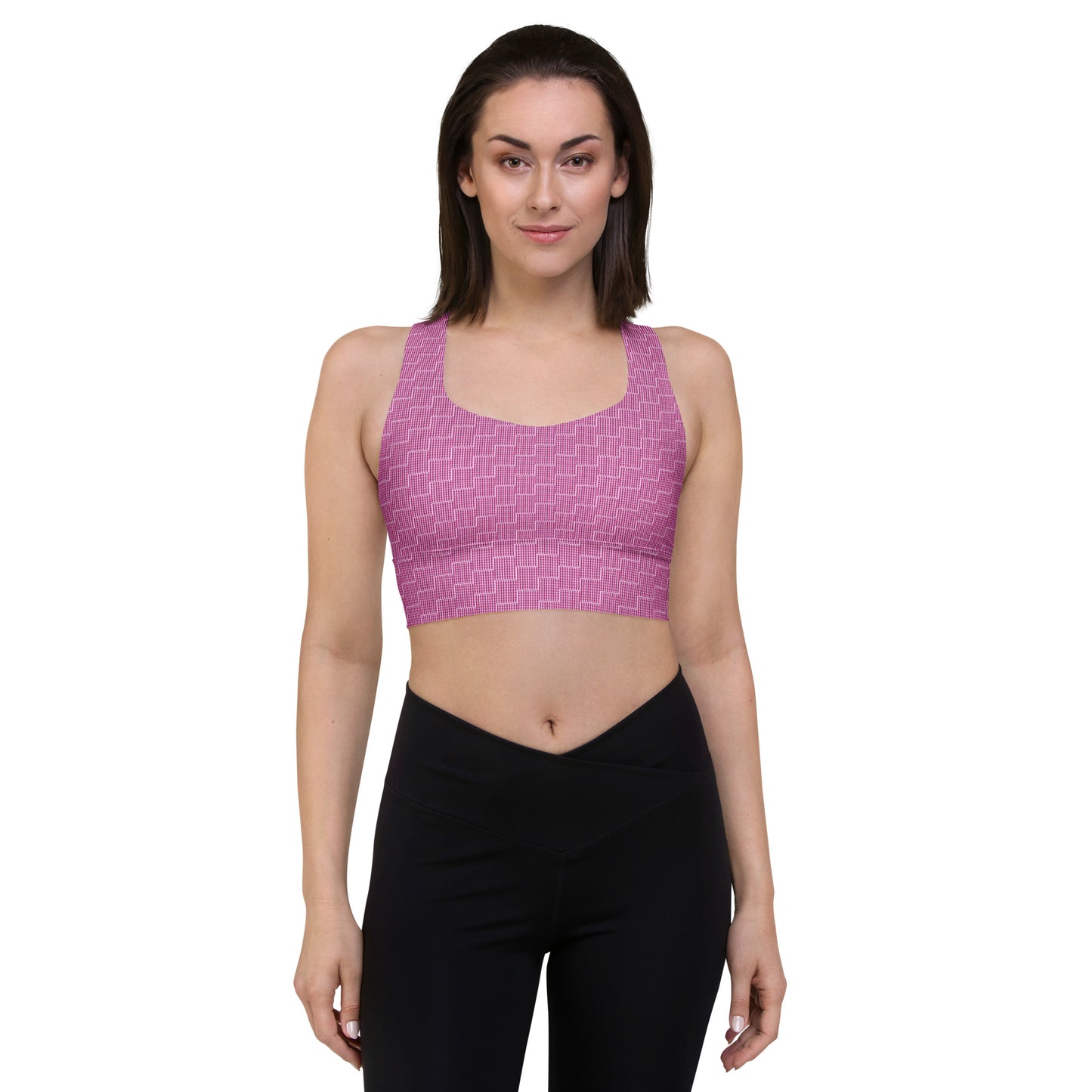 Scarlet Longline sports bra