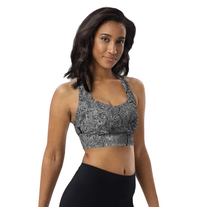 Silver Springs Longline sports bra