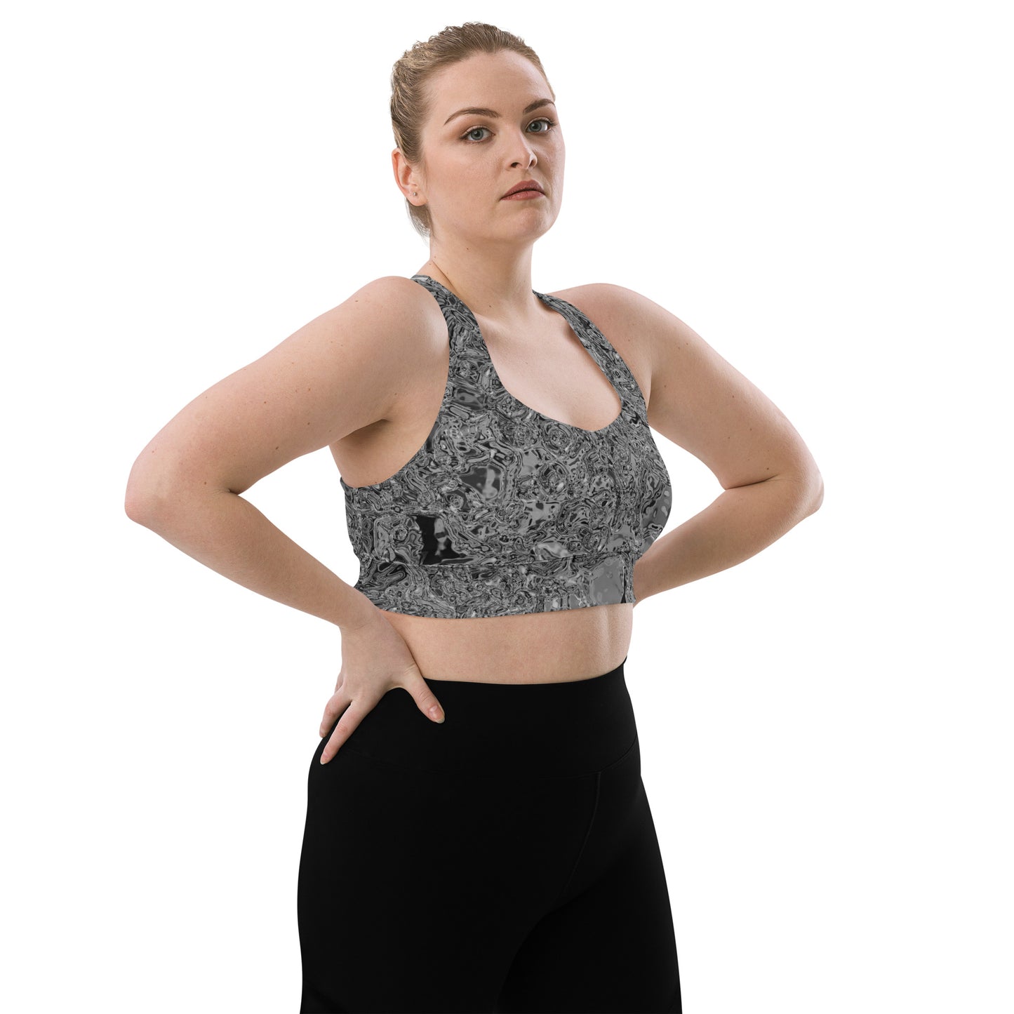 Silver Springs Longline sports bra