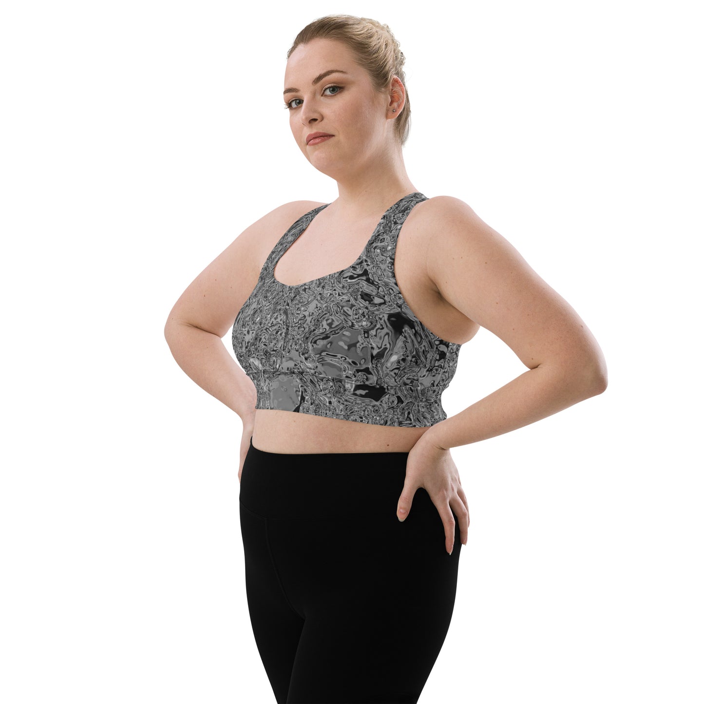 Silver Springs Longline sports bra