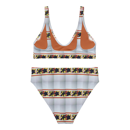 Vogue Recycled high-waisted bikini