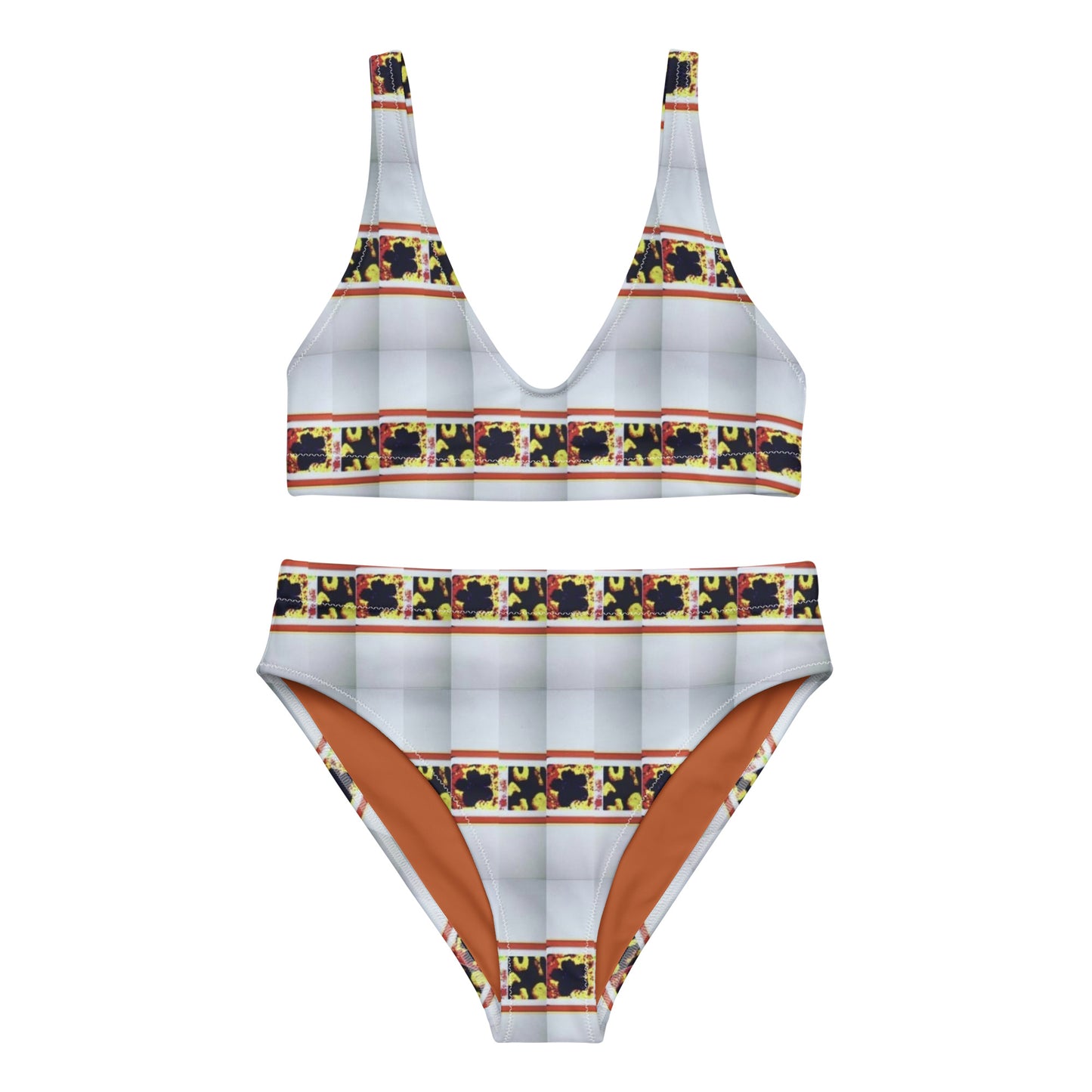 Vogue Recycled high-waisted bikini