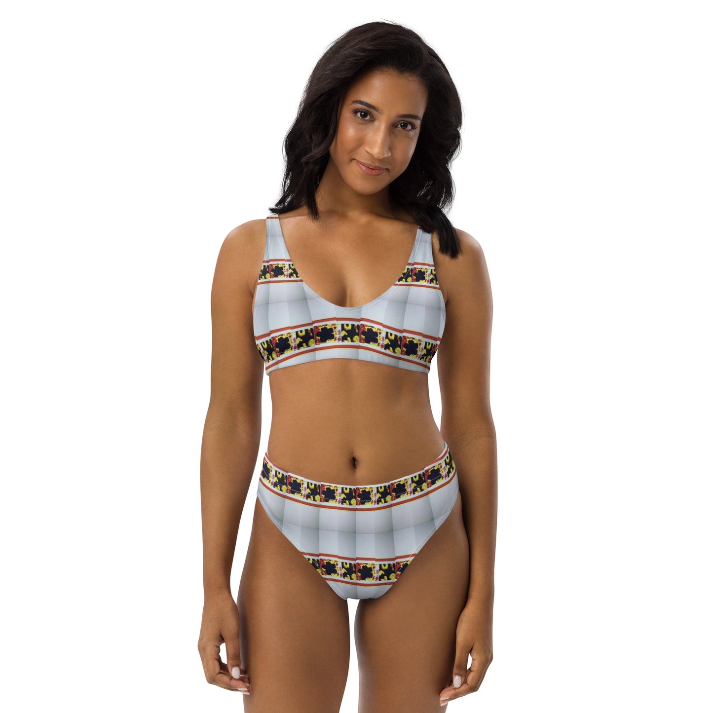 Vogue Recycled high-waisted bikini