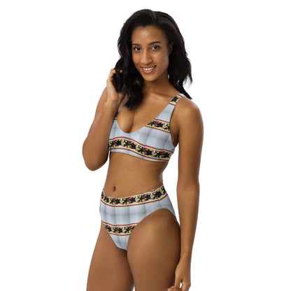 Vogue Recycled high-waisted bikini