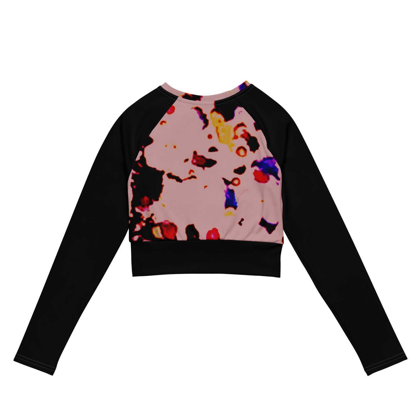 Calypso Recycled long-sleeve crop top