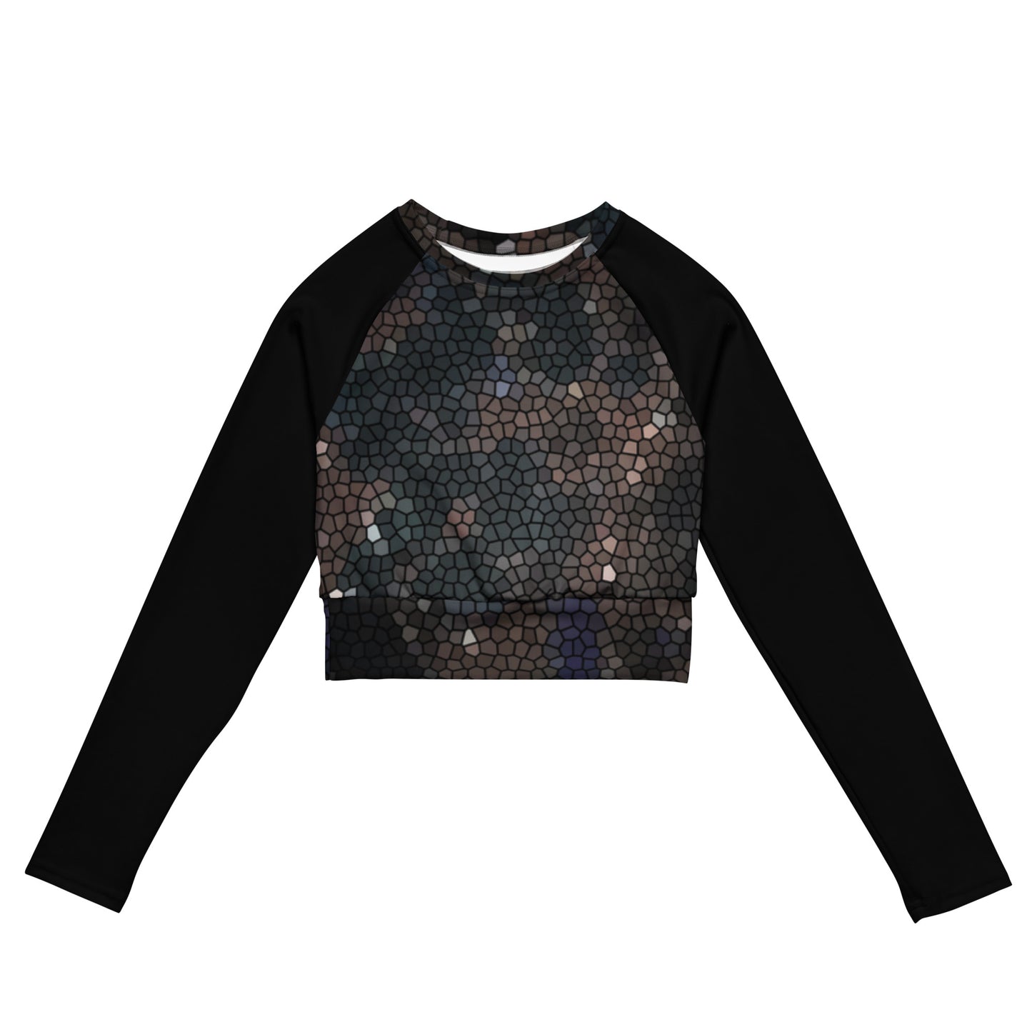 Dorothy Recycled long-sleeve crop top