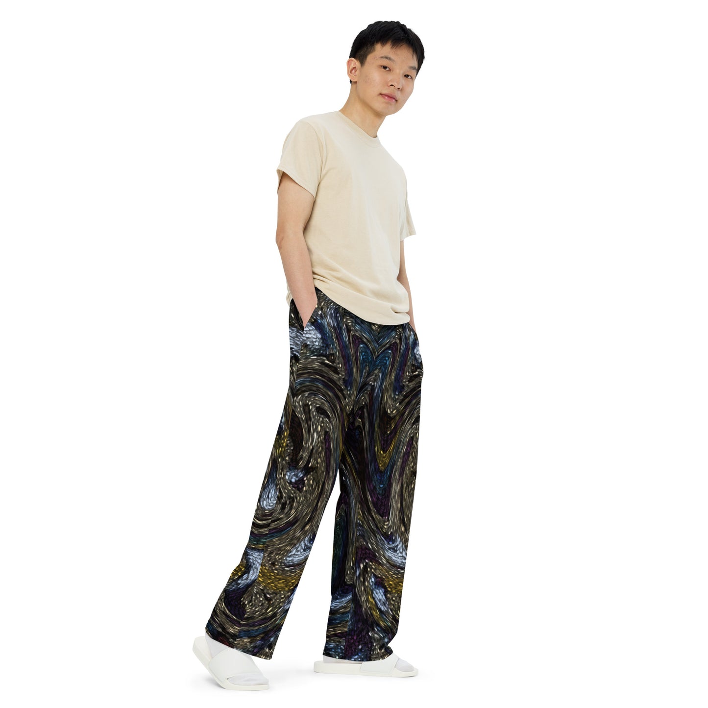 One and Only unisex wide-leg pants