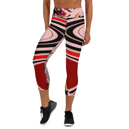 Shake It Off Yoga Capri Leggings