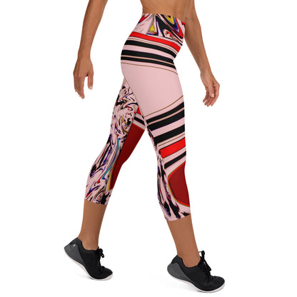 Shake It Off Yoga Capri Leggings